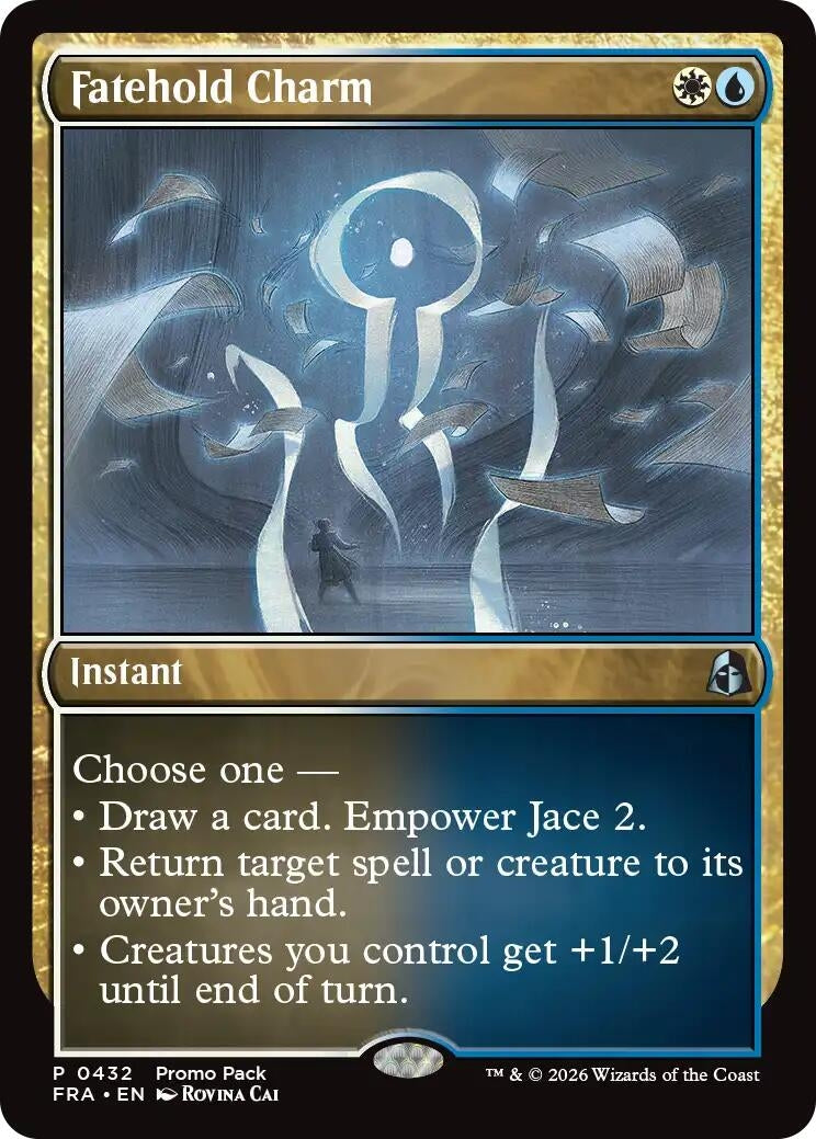 Image for Fatehold Charm (Promo Pack: Reality Fracture) (432) (PPFRA) - Magic: The Gathering