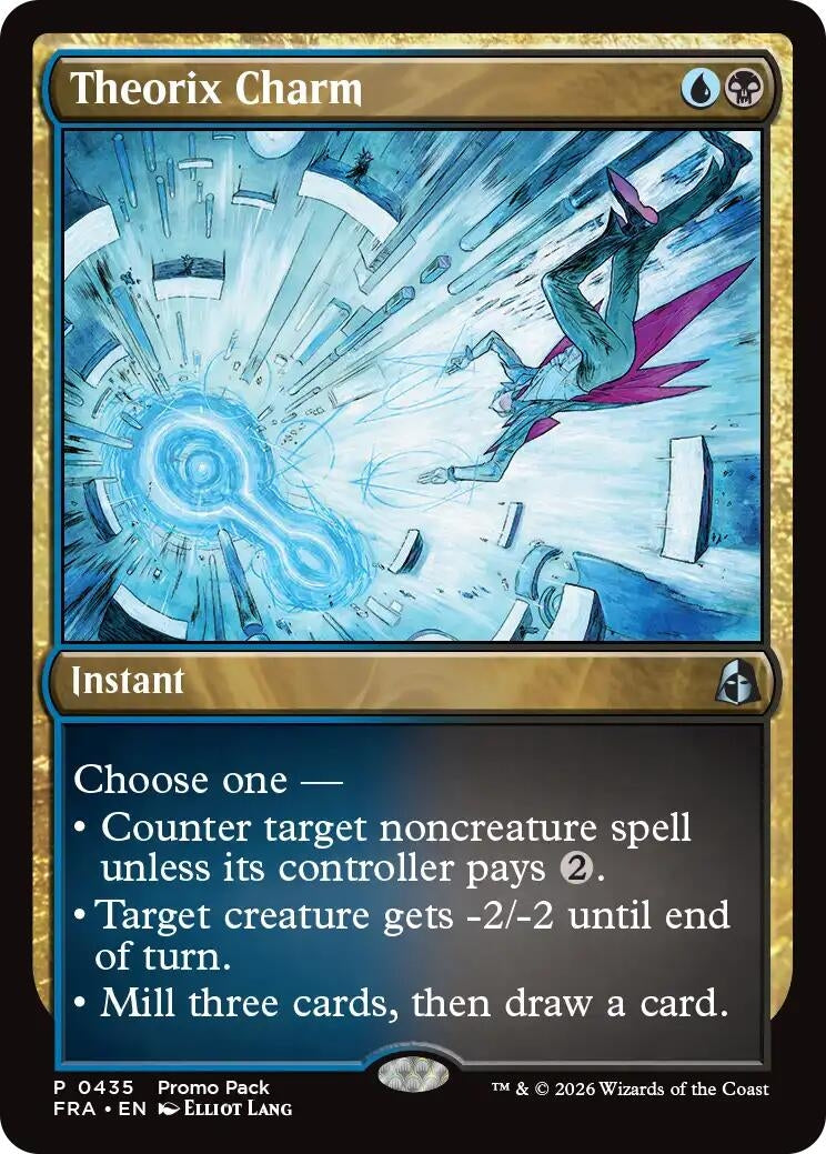 Image for Theorix Charm (Promo Pack: Reality Fracture) (435) (PPFRA) - Magic: The Gathering