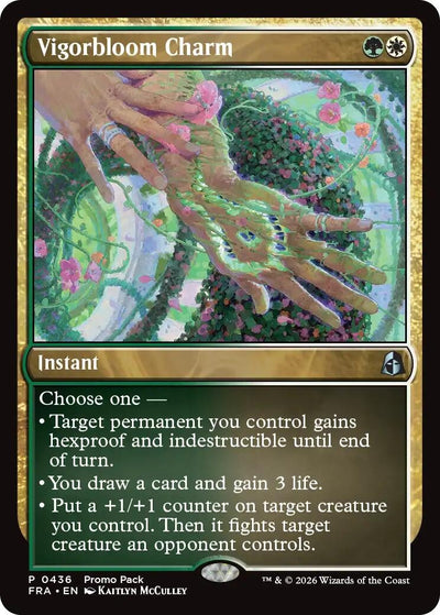 Vigorbloom Charm (Promo Pack: Reality Fracture) (436) (PPFRA)