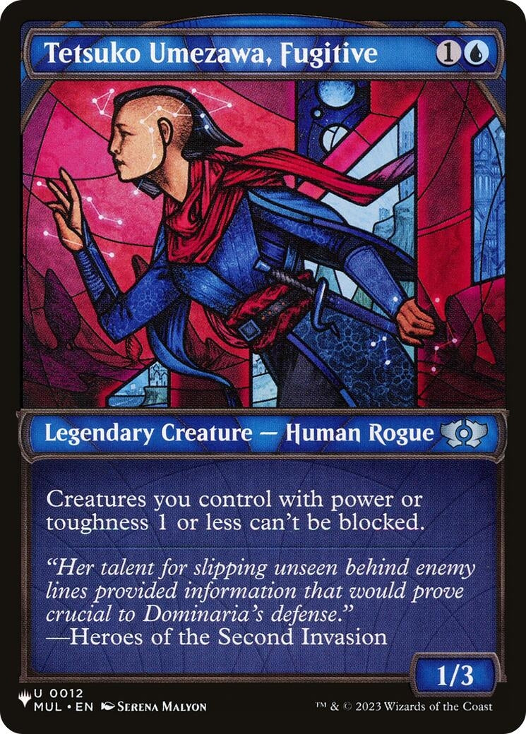 Image for Tetsuko Umezawa, Fugitive (MUL) (The List Reprints) (12) (LIST) - Magic: The Gathering