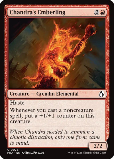 Chandra's Emberling (Reality Fracture) (76) (FRA)