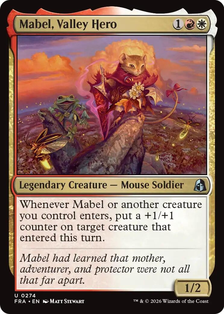 Image for Mabel, Valley Hero (Reality Fracture) (274) (FRA) - Magic: The Gathering