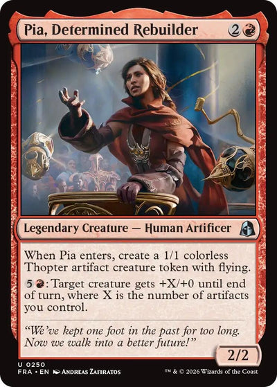 Pia, Determined Rebuilder (Reality Fracture) (250) (FRA)