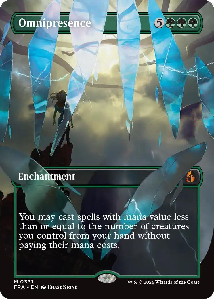 Image for Omnipresence (Borderless) (0331) (Reality Fracture) (331) (FRA) - Magic: The Gathering