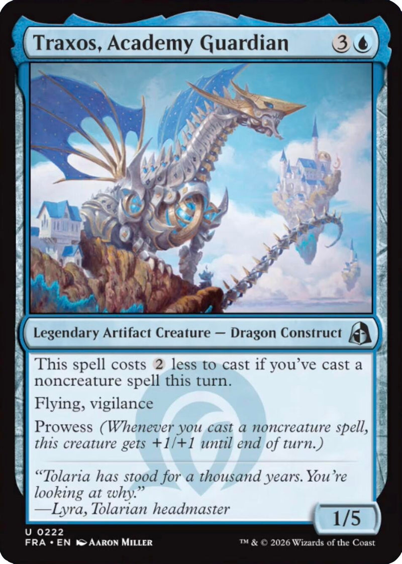 Image for Traxos, Academy Guardian (Reality Fracture) (222) (FRA) - Magic: The Gathering