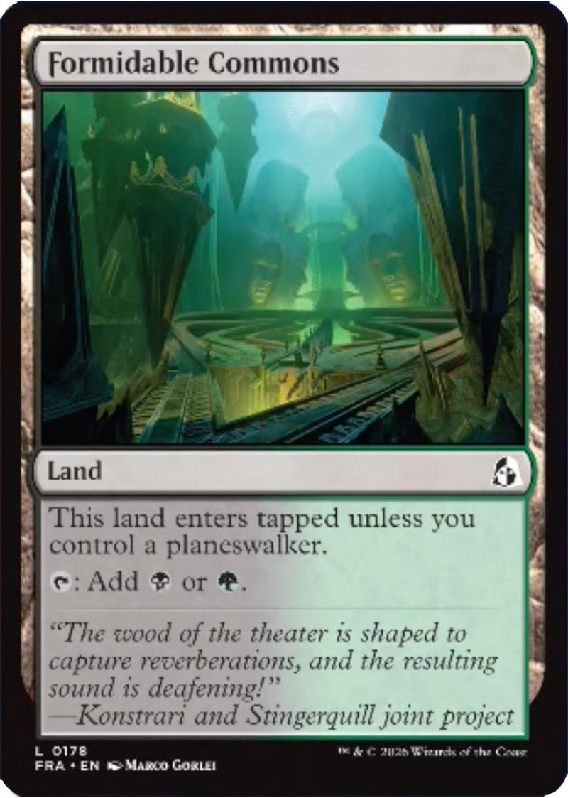 Image for Formidable Commons (Reality Fracture) (178) (FRA) - Magic: The Gathering