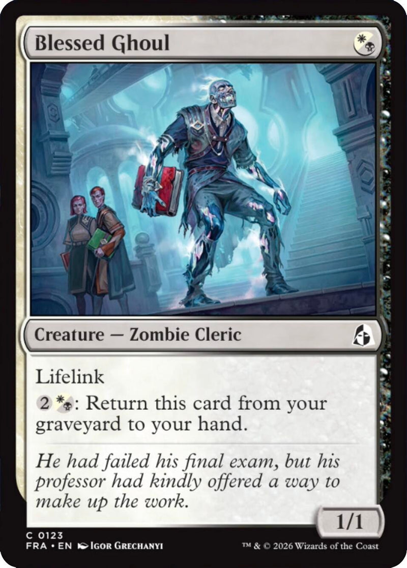 Image for Blessed Ghoul (Reality Fracture) (123) (FRA) - Magic: The Gathering