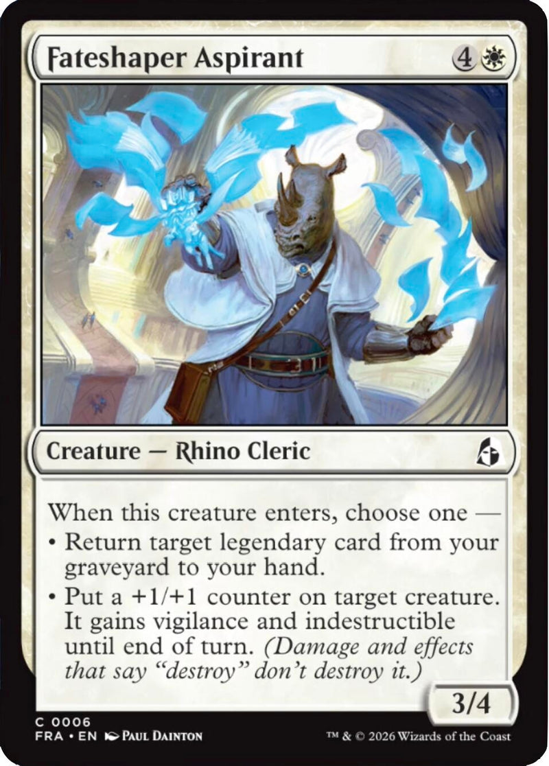Image for Fateshaper Aspirant (Reality Fracture) (6) (FRA) - Magic: The Gathering