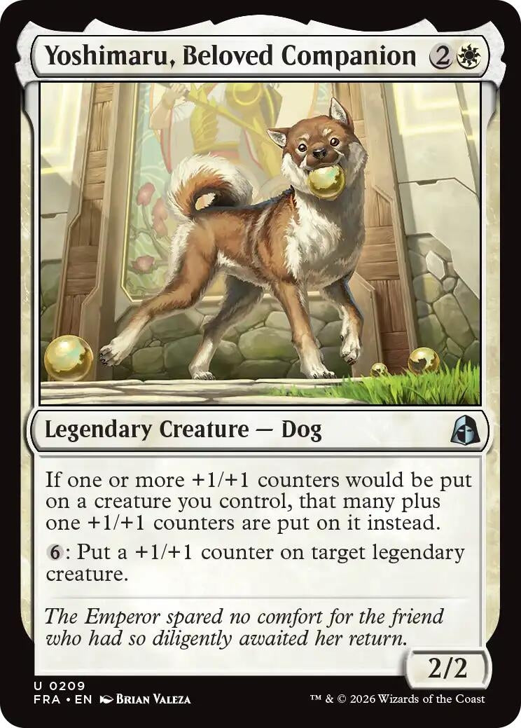 Image for Yoshimaru, Beloved Companion (Reality Fracture) (209) (FRA) - Magic: The Gathering