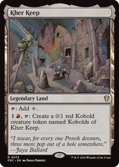 Kher Keep (Commander: Reality Fracture) (75)