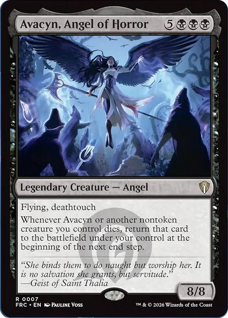 Image for Avacyn, Angel of Horror (Commander: Reality Fracture) (7) - Magic: The Gathering