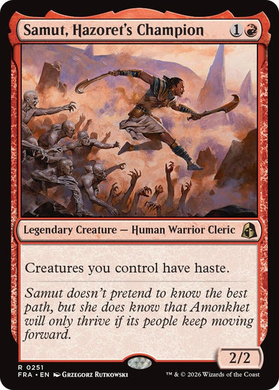 Samut, Hazoret's Champion (Reality Fracture) (251) (FRA)