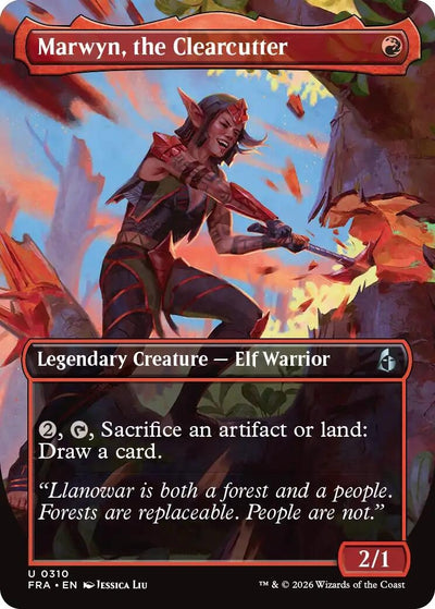 Marwyn, the Clearcutter (Borderless) (Reality Fracture) (310) (FRA)