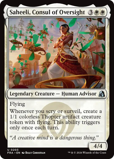 Saheeli, Consul of Oversight (Reality Fracture) (203) (FRA)