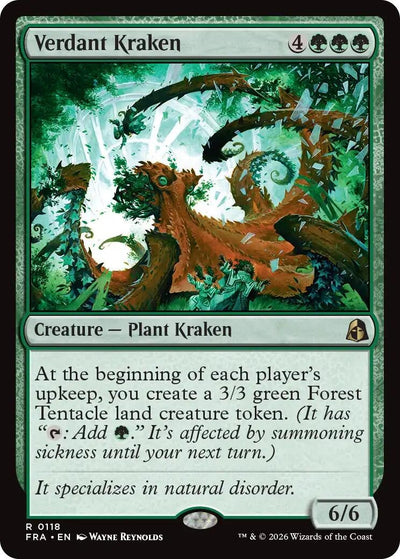 Verdant Kraken (Reality Fracture) (118) (FRA)