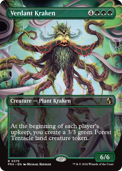 Verdant Kraken (Borderless) (Reality Fracture) (375) (FRA)