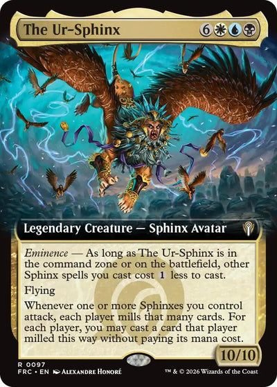 The Ur-Sphinx (Extended Art) (Commander: Reality Fracture) (97) (FRC)