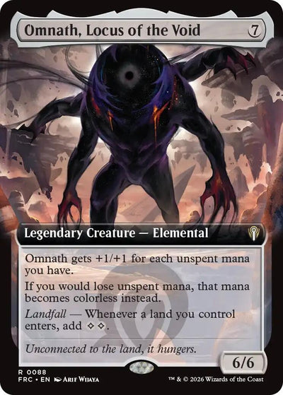 Omnath, Locus of the Void (Extended Art) (Commander: Reality Fracture) (88) (FRC)