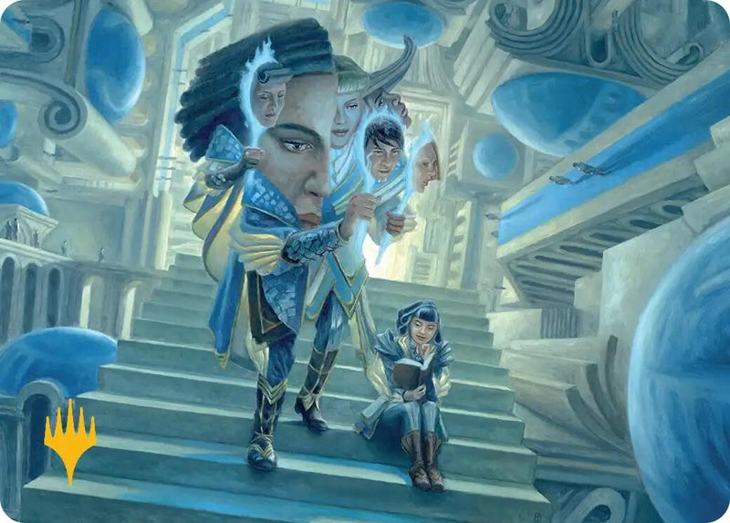 Image for Theorist's Proxy Art Card (Gold-Stamped) (Art Series: Reality Fracture) (8) (ASFRA) - Magic: The Gathering