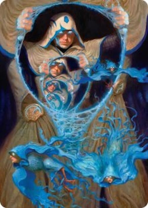 Image for The Theorist, Jace Beleren Art Card (Art Series: Reality Fracture) (47) (ASFRA) - Magic: The Gathering