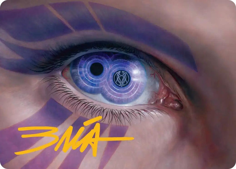 Image for Extrapolate the Impossible Art Card (Gold-Stamped Signature) (Art Series: Reality Fracture) (12) (ASFRA) - Magic: The Gathering