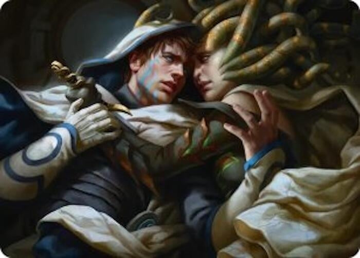 Image for Vraska's Final Mercy Art Card (Art Series: Reality Fracture) (15) (ASFRA) - Magic: The Gathering