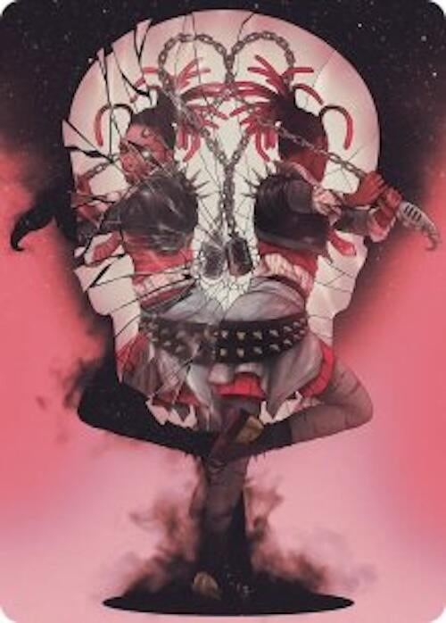 Image for Face Yourself Art Card (Art Series: Reality Fracture) (50) (ASFRA) - Magic: The Gathering
