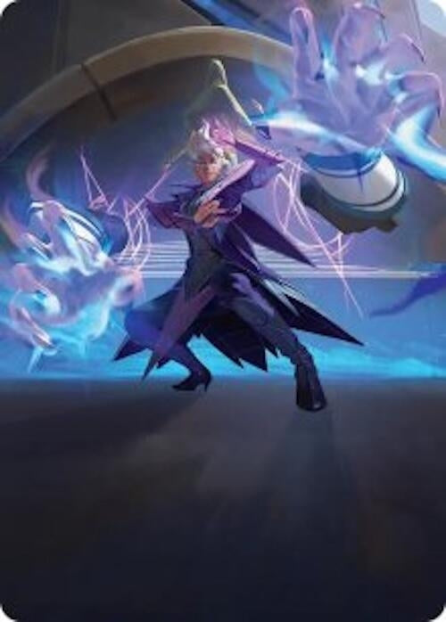 Image for Null Summoner Art Card (Art Series: Reality Fracture) (43) (ASFRA) - Magic: The Gathering