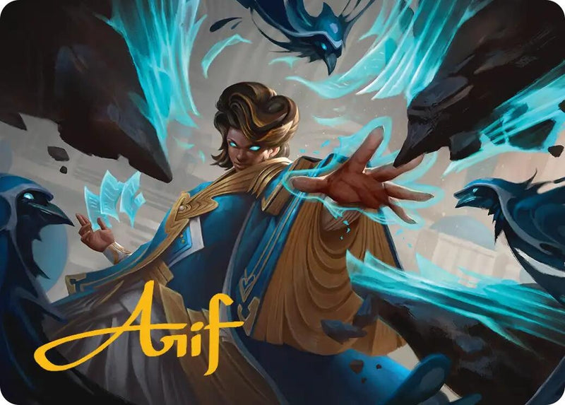 Image for Proctor of Potential Art Card (Gold-Stamped Signature) (Art Series: Reality Fracture) (44) (ASFRA) - Magic: The Gathering