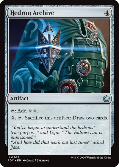 Hedron Archive (Commander: Foundations) (262) (FDC)
