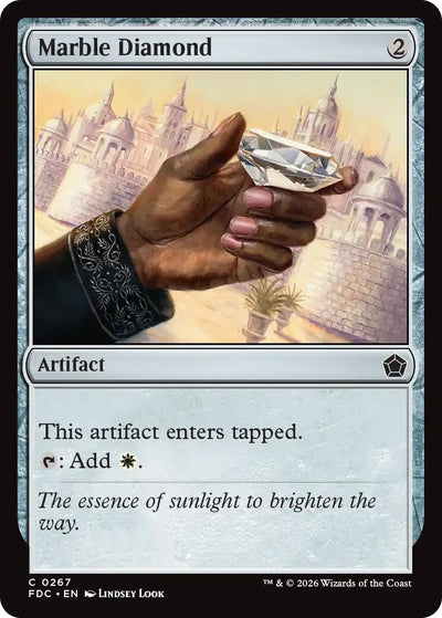 Marble Diamond (Commander: Foundations) (267) (FDC)