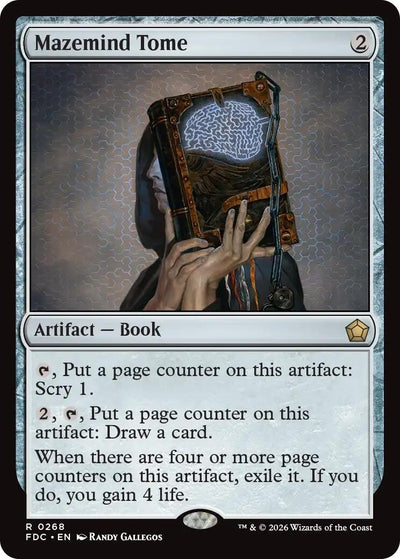 Mazemind Tome (Commander: Foundations) (268) (FDC)