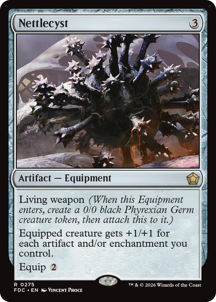 Image for Nettlecyst (Commander: Foundations) (275) (FDC) - Magic: The Gathering