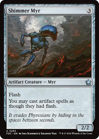 Shimmer Myr (Commander: Foundations) (283) (FDC)