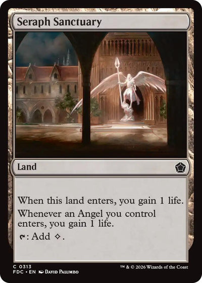 Seraph Sanctuary (Commander: Foundations) (313) (FDC)