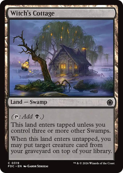 Witch's Cottage (Commander: Foundations) (319) (FDC)