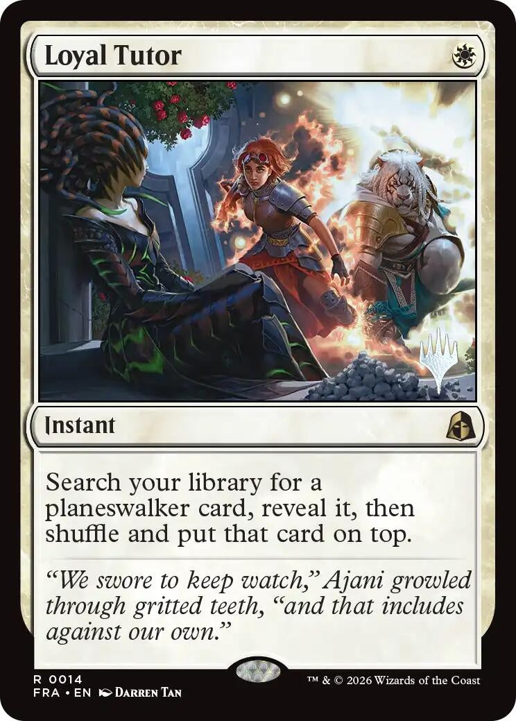 Image for Loyal Tutor (Promo Pack: Reality Fracture) (14) (PPFRA) - Magic: The Gathering