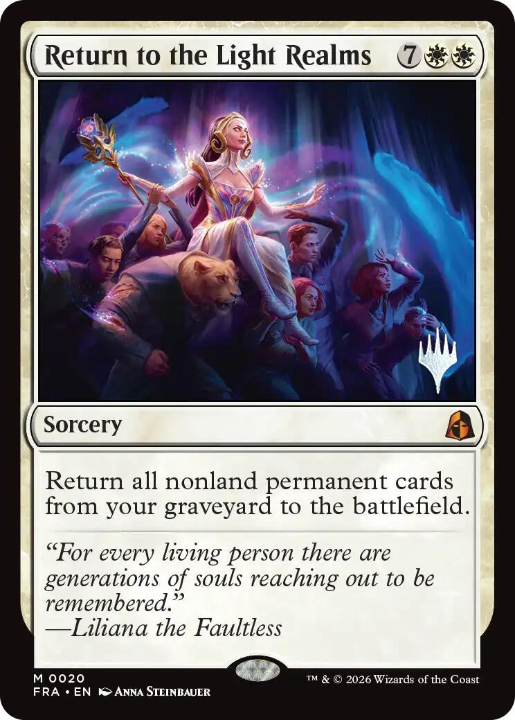 Image for Return to the Light Realms (Promo Pack: Reality Fracture) (20) (PPFRA) - Magic: The Gathering