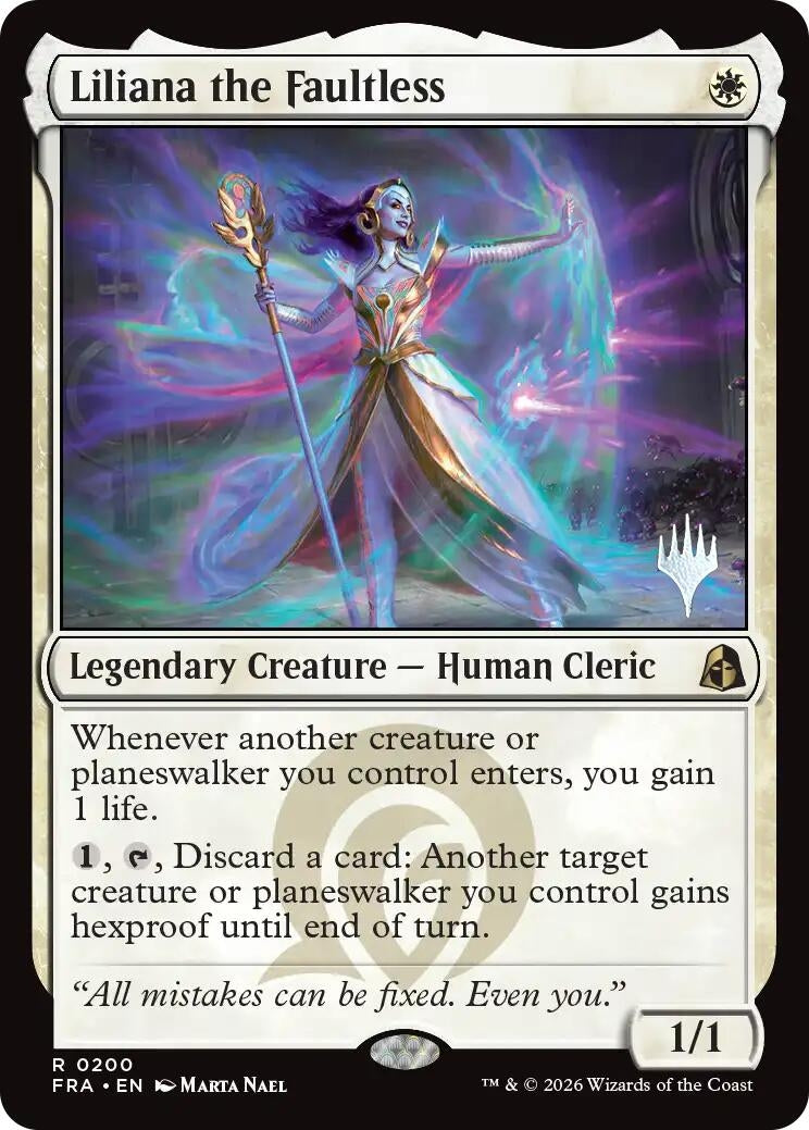 Image for Liliana the Faultless (Promo Pack: Reality Fracture) (200) (PPFRA) - Magic: The Gathering