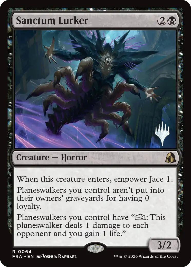 Image for Sanctum Lurker (Promo Pack: Reality Fracture) (64) (PPFRA) - Magic: The Gathering