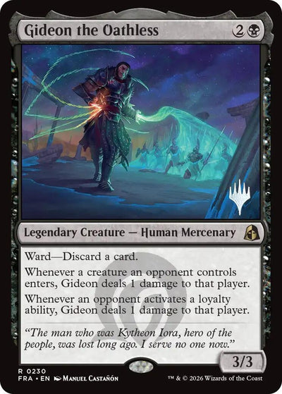 Gideon the Oathless (Promo Pack: Reality Fracture) (230) (PPFRA)