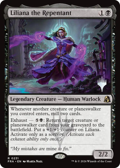 Liliana the Repentant (Promo Pack: Reality Fracture) (231) (PPFRA)