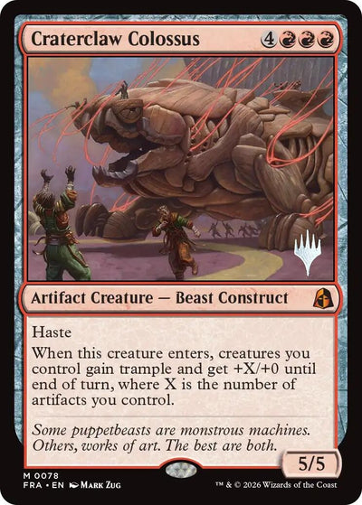 Craterclaw Colossus (Promo Pack: Reality Fracture) (78) (PPFRA)