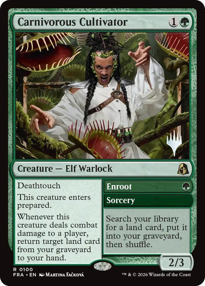 Carnivorous Cultivator (Promo Pack: Reality Fracture) (100) (PPFRA)