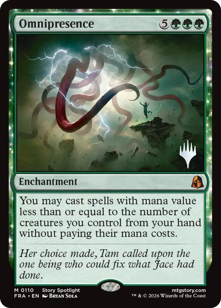 Image for Omnipresence (Promo Pack: Reality Fracture) (110) (PPFRA) - Magic: The Gathering
