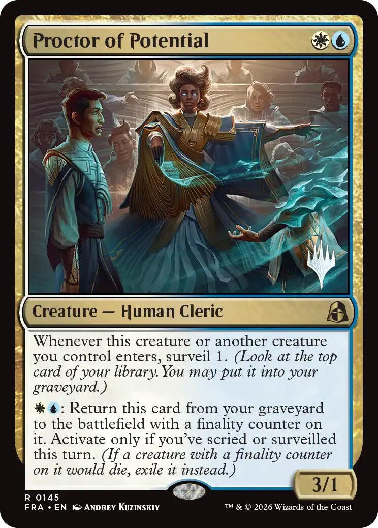 Image for Proctor of Potential (Promo Pack: Reality Fracture) (145) (PPFRA) - Magic: The Gathering