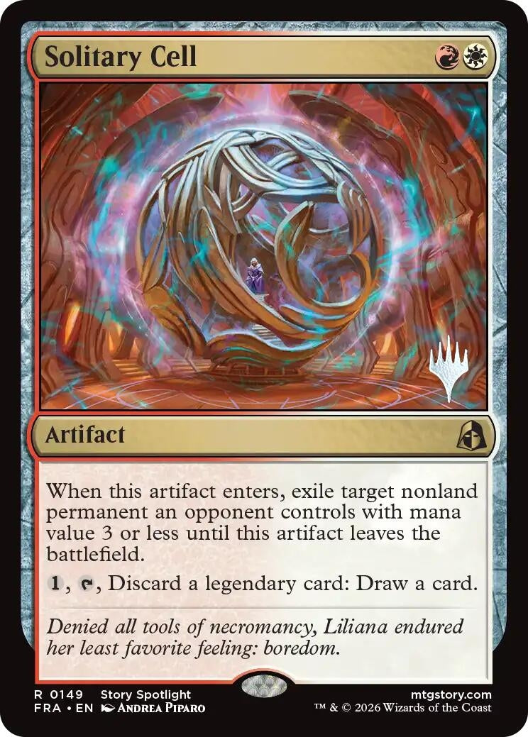 Image for Solitary Cell (Promo Pack: Reality Fracture) (149) (PPFRA) - Magic: The Gathering