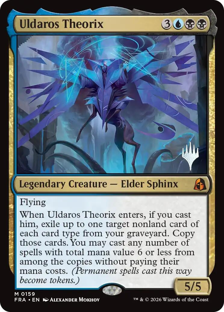Image for Uldaros Theorix (Promo Pack: Reality Fracture) (159) (PPFRA) - Magic: The Gathering