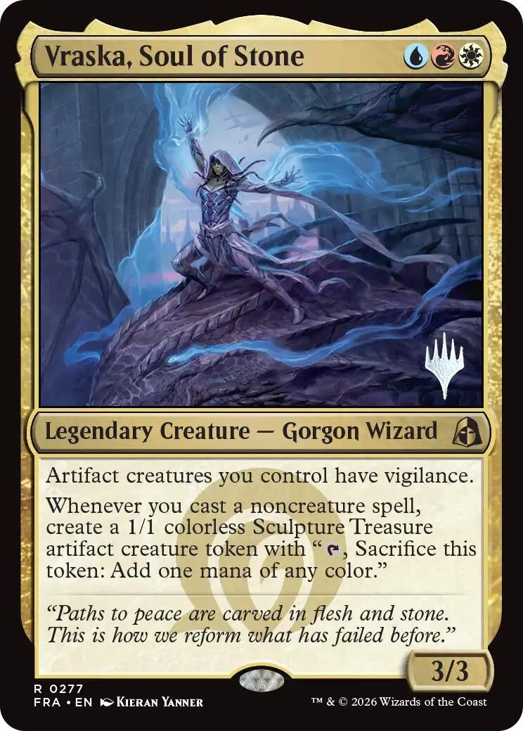 Image for Vraska, Soul of Stone (Promo Pack: Reality Fracture) (277) (PPFRA) - Magic: The Gathering