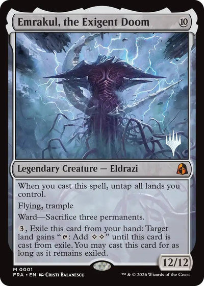 Emrakul, the Exigent Doom (Promo Pack: Reality Fracture) (1) (PPFRA)